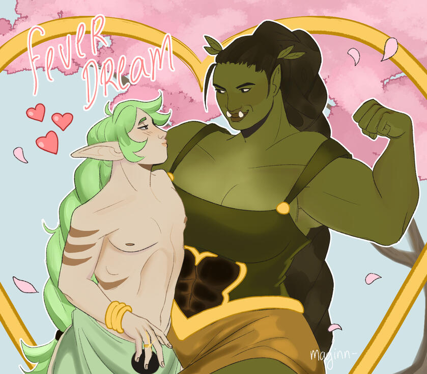 Artfight 2025, Attack on a DND friend