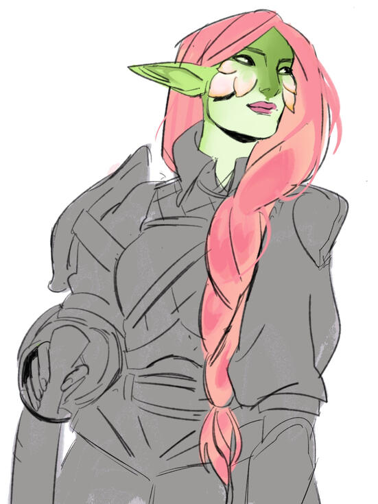 An Eladrin character
